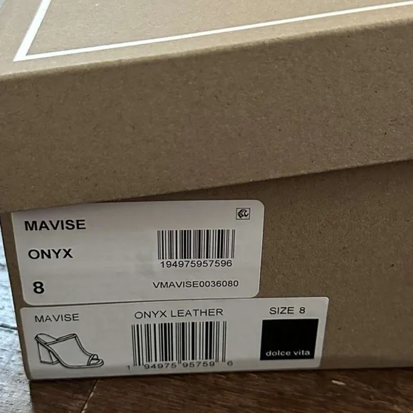 Dolce Vita- Women’s Mavise Mule-Black size 8 Brand New - Picture 5 of 10